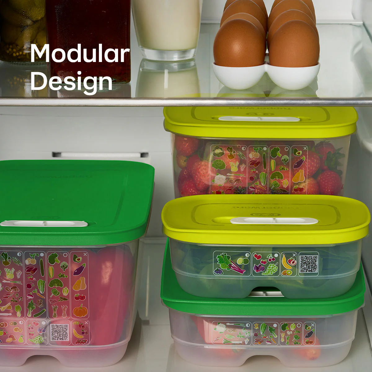 Tupperware® FridgeSmart® Medium | Produce Storage Container With Lid - Image 7