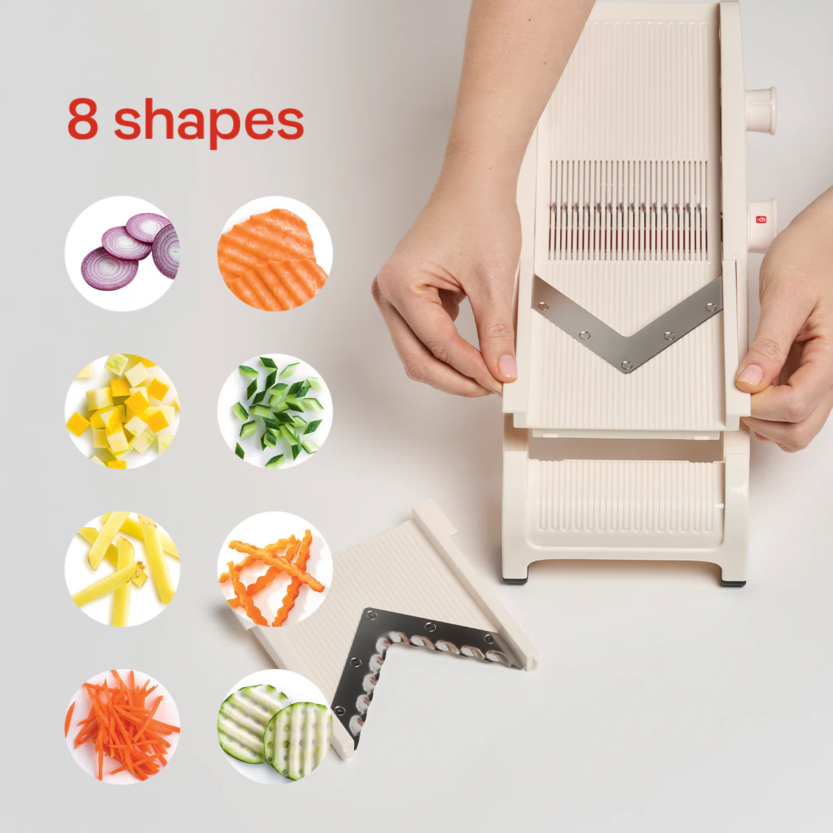 Tupperware® Mandoline | Safe to Use Kitchen Slicer, Multiple Blades - Image 3