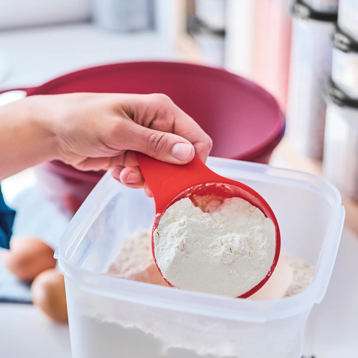 Tupperware® Modular Mates® | 4-Piece Set  | Oval 4 & Square 2 Containers - Image 3