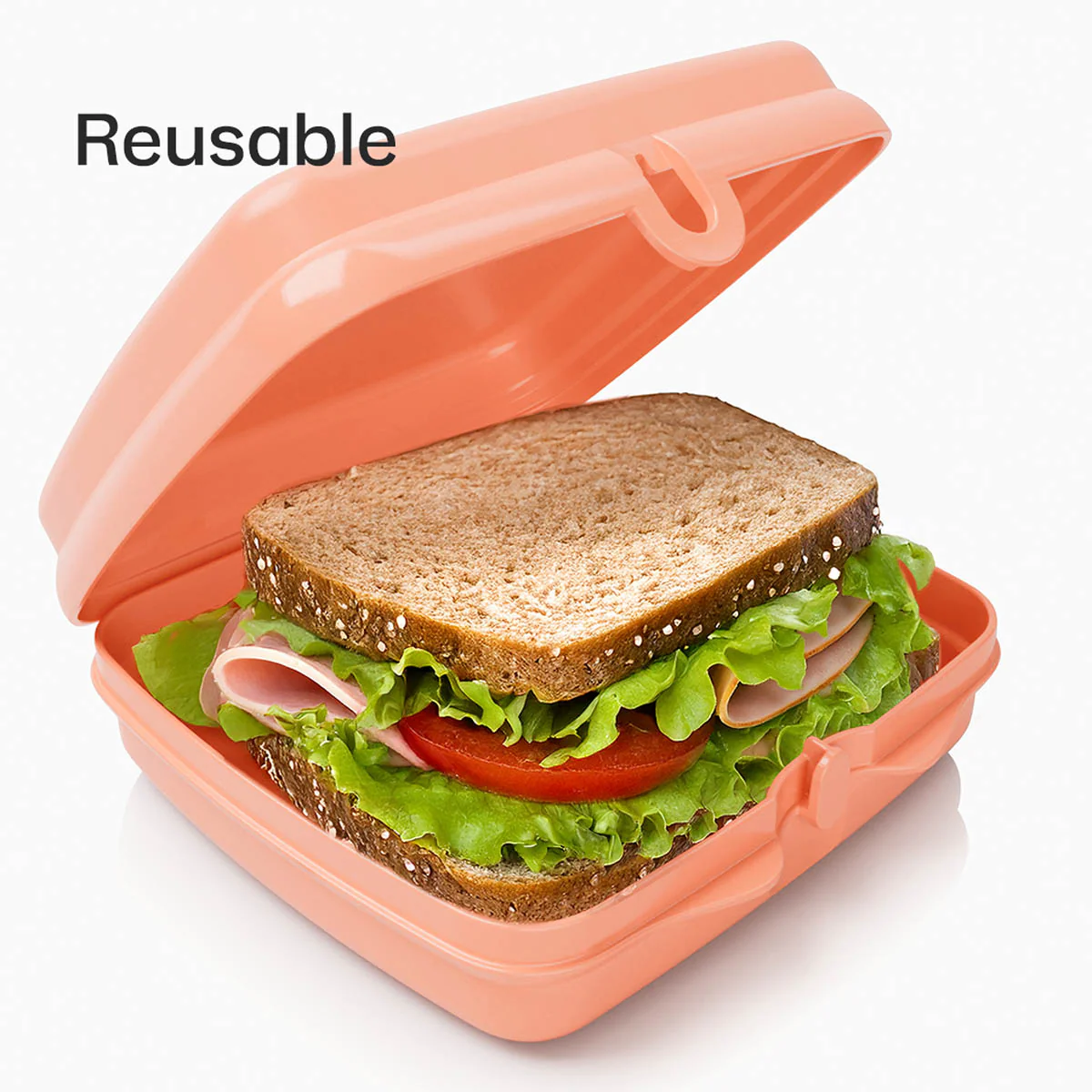 Tupperware® Sandwich Keepers - 2 Easy-Open Lunch Boxes for Kids - Image 7